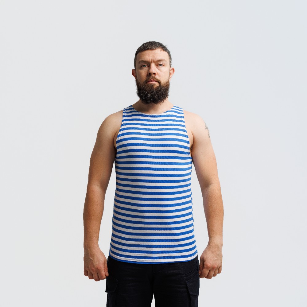 Classic striped T-shirt CHEVRON | Model 8-161