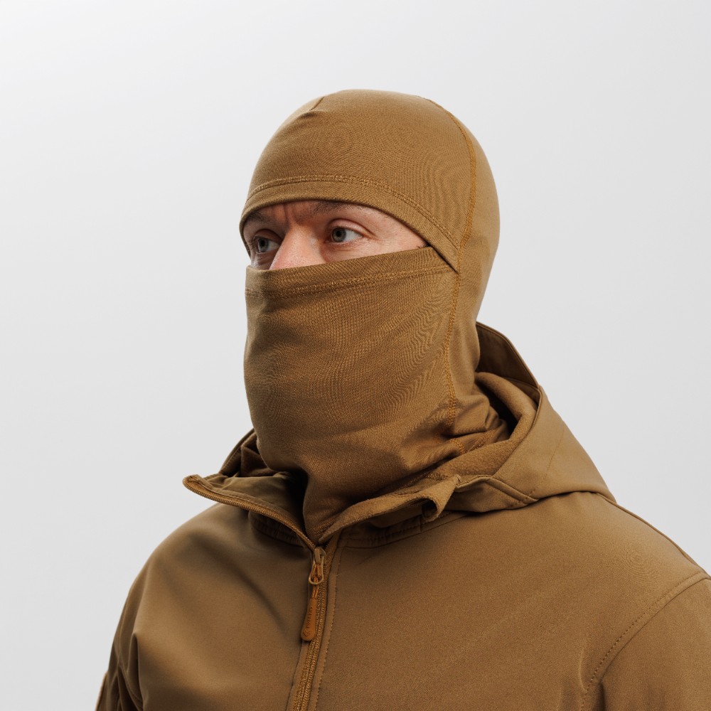 Knitted beanie, balaclava style CHEVRON | Model 9VR296
