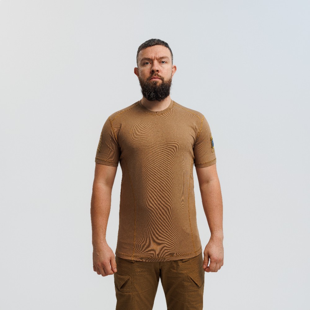CHEVRON Short Sleeve Compression Shirt | Model 1VF247
